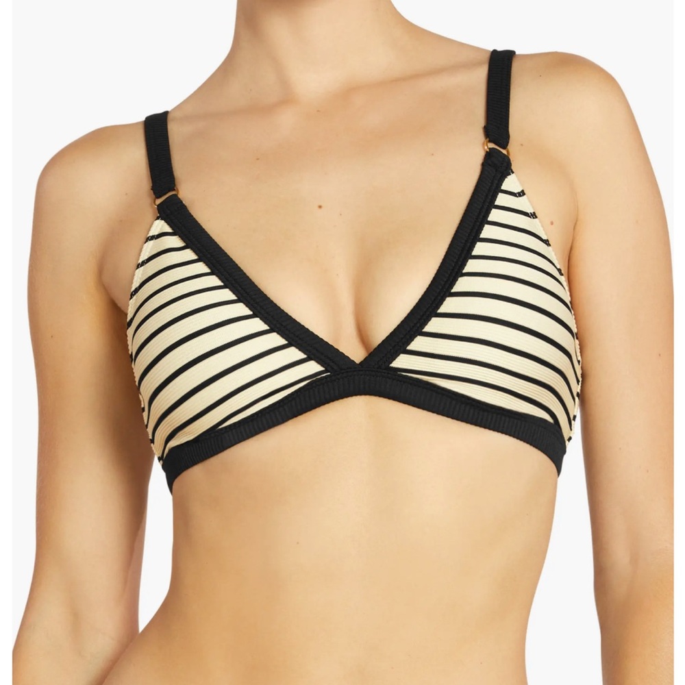 Parker Stripe Rib Bikini Top and Bottom